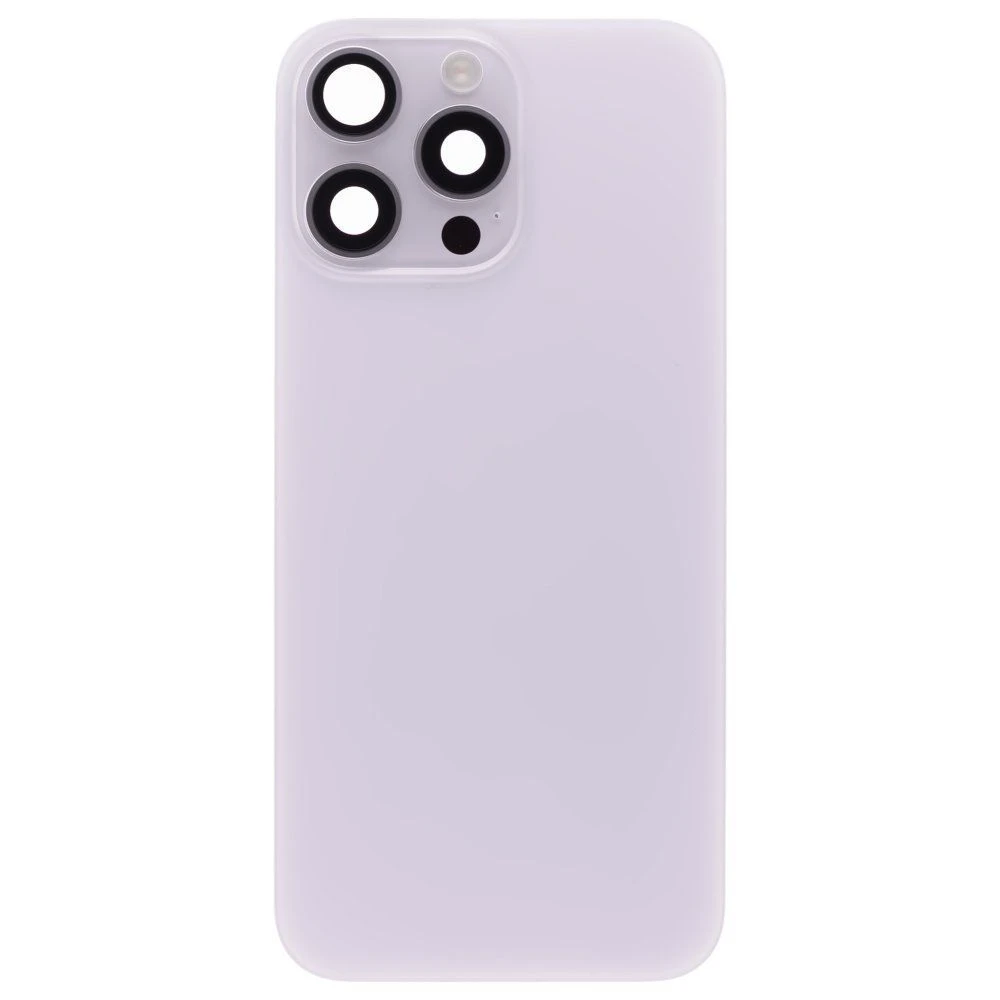 Задняя крышка для Apple iPhone 16 Pro Max (белый) (в сборе) (ORIG100) (SP)