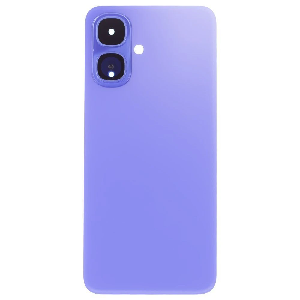 Задняя крышка для Infinix Smart 10 (X6725) (синий) (в сборе со стеклом камеры)