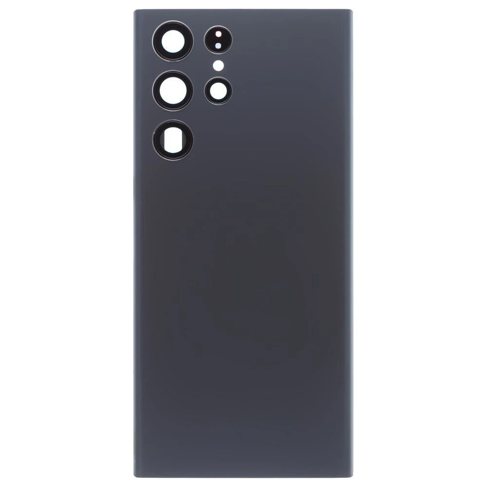 Задняя крышка для Samsung S908 Galaxy S22 Ultra (зеленый) (в сборе со стеклом камеры) (ORIG100)