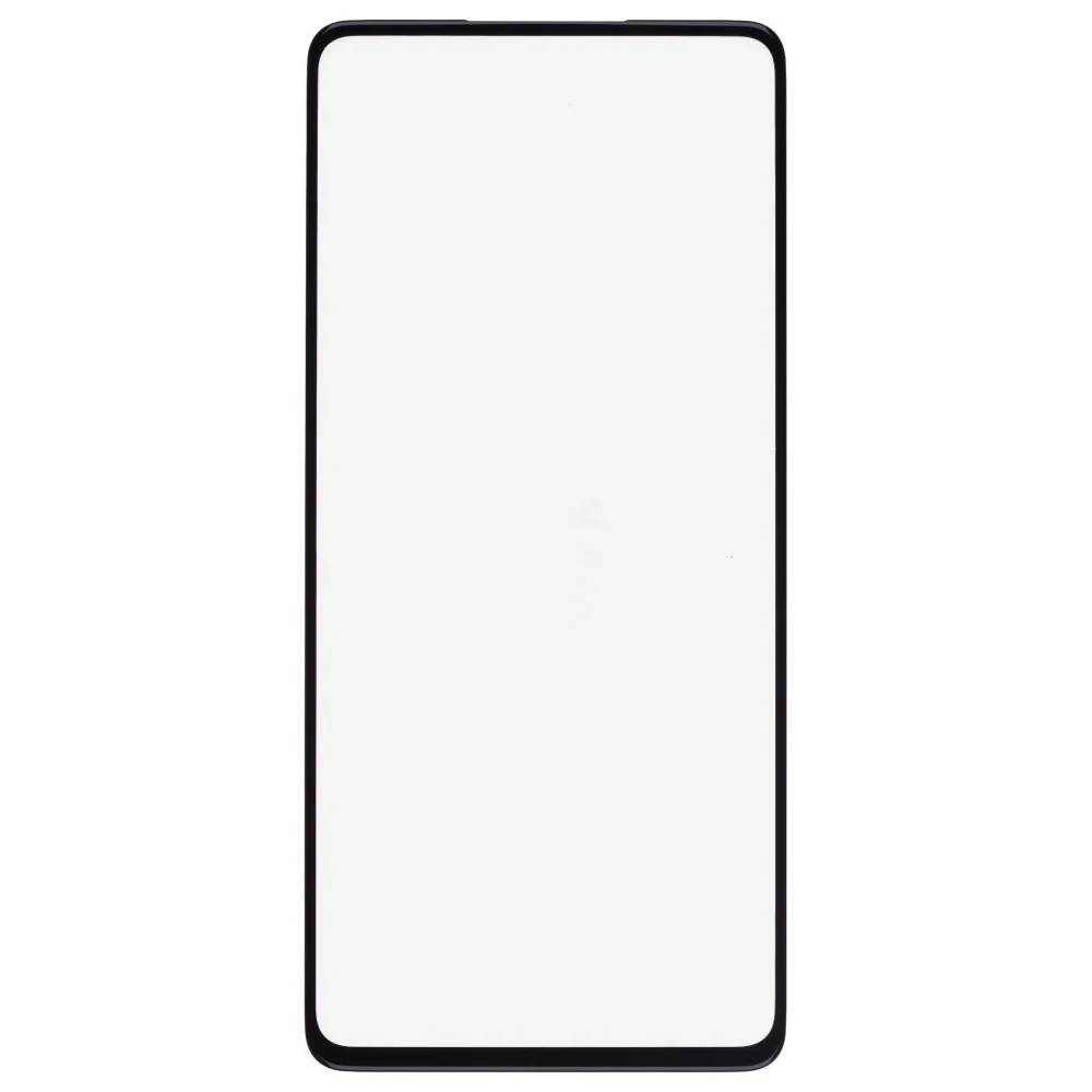 Стекло модуля для Samsung A536 Galaxy A53 5G + OCA (без выреза камеры) (черный) (Musttby) (Premium)