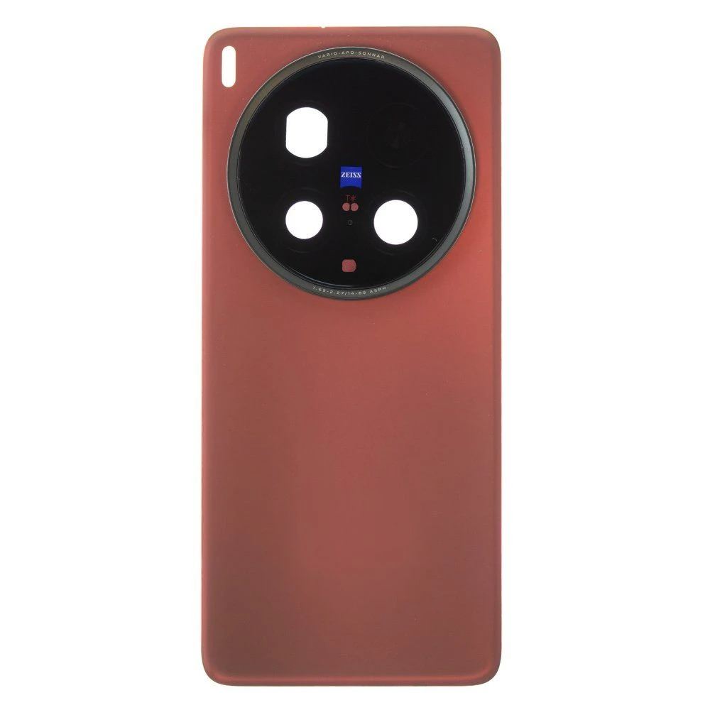 Задняя крышка для Vivo X200 Ultra (V2454A) (красный) (в сборе со стеклом камеры)