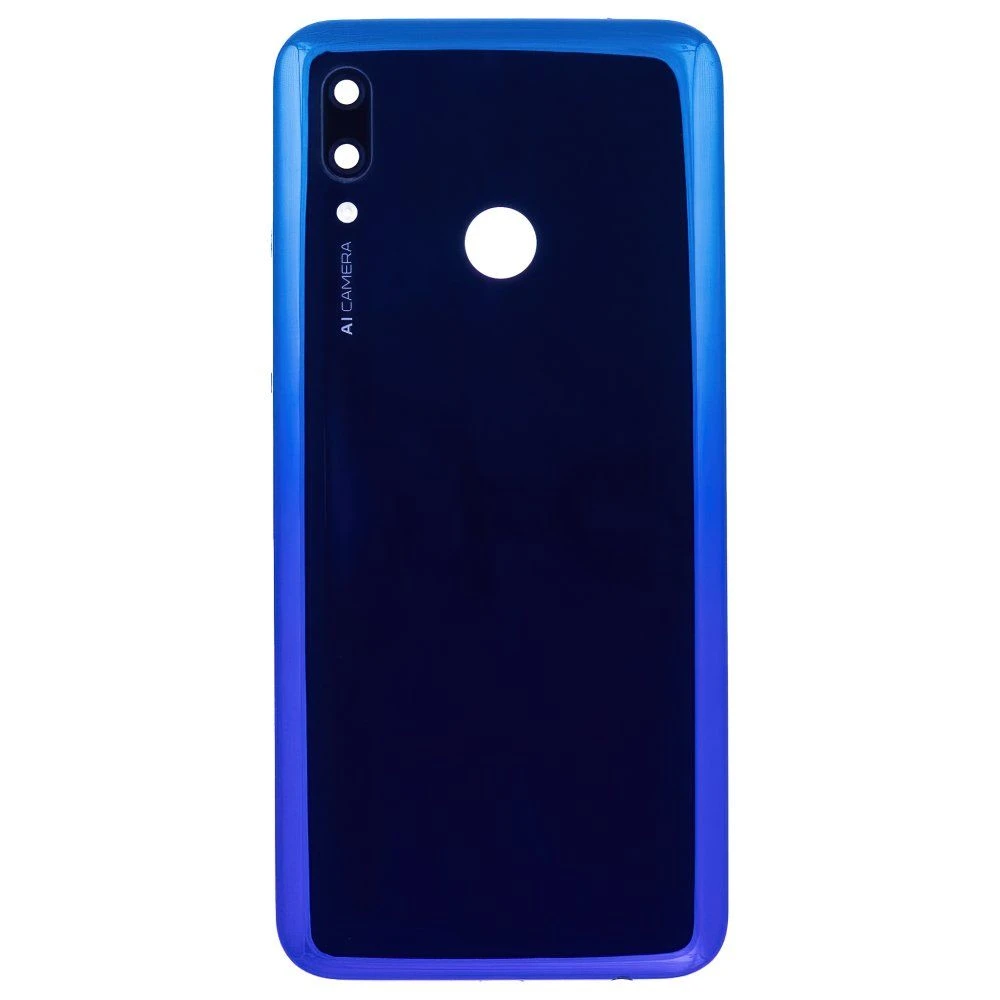 Задняя крышка для Huawei P Smart 2019 (POT-LX1) (синий) (в сборе со стеклом камеры)