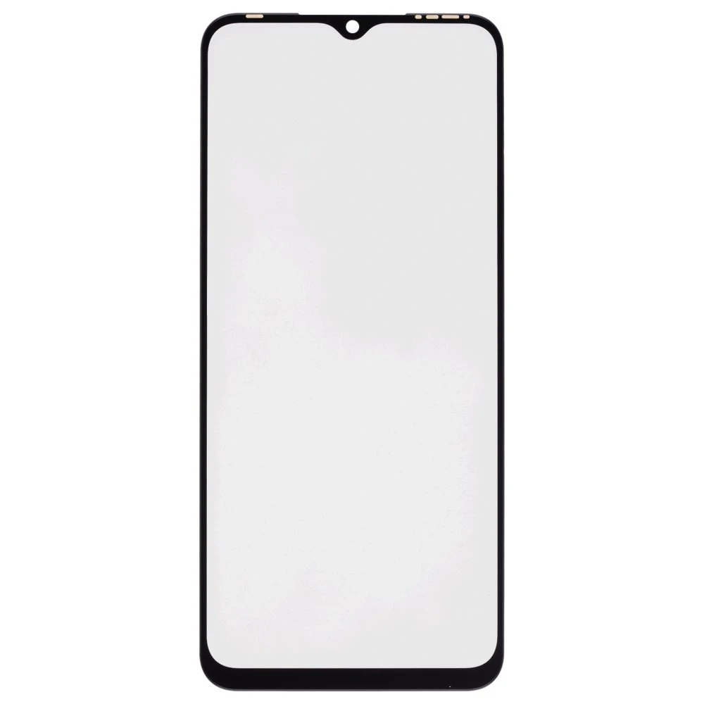 Стекло модуля для Tecno Spark 8C (KG5N) / Itel A60s (A662LM) / A70 (A665L) + OCA (черный) (Mustby) (Premium)