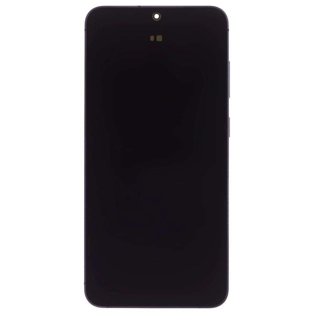 Дисплей для Samsung S926 Galaxy S24+ + тачскрин (черный) (в рамке) (ORIG100) (возможен дефект ЛКП)