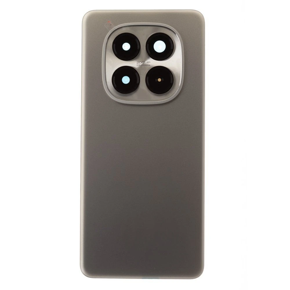 Задняя крышка для Xiaomi Redmi Note 15 Pro 4G (25100RA69G) (титановый) (в сборе со стеклом камеры)