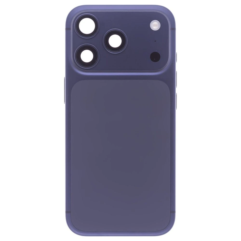 Корпус для Apple iPhone 17 Pro (SIM + eSIM) (синий) (в сборе) (ORIG100) (Снятый) (возможен дефект ЛКП)