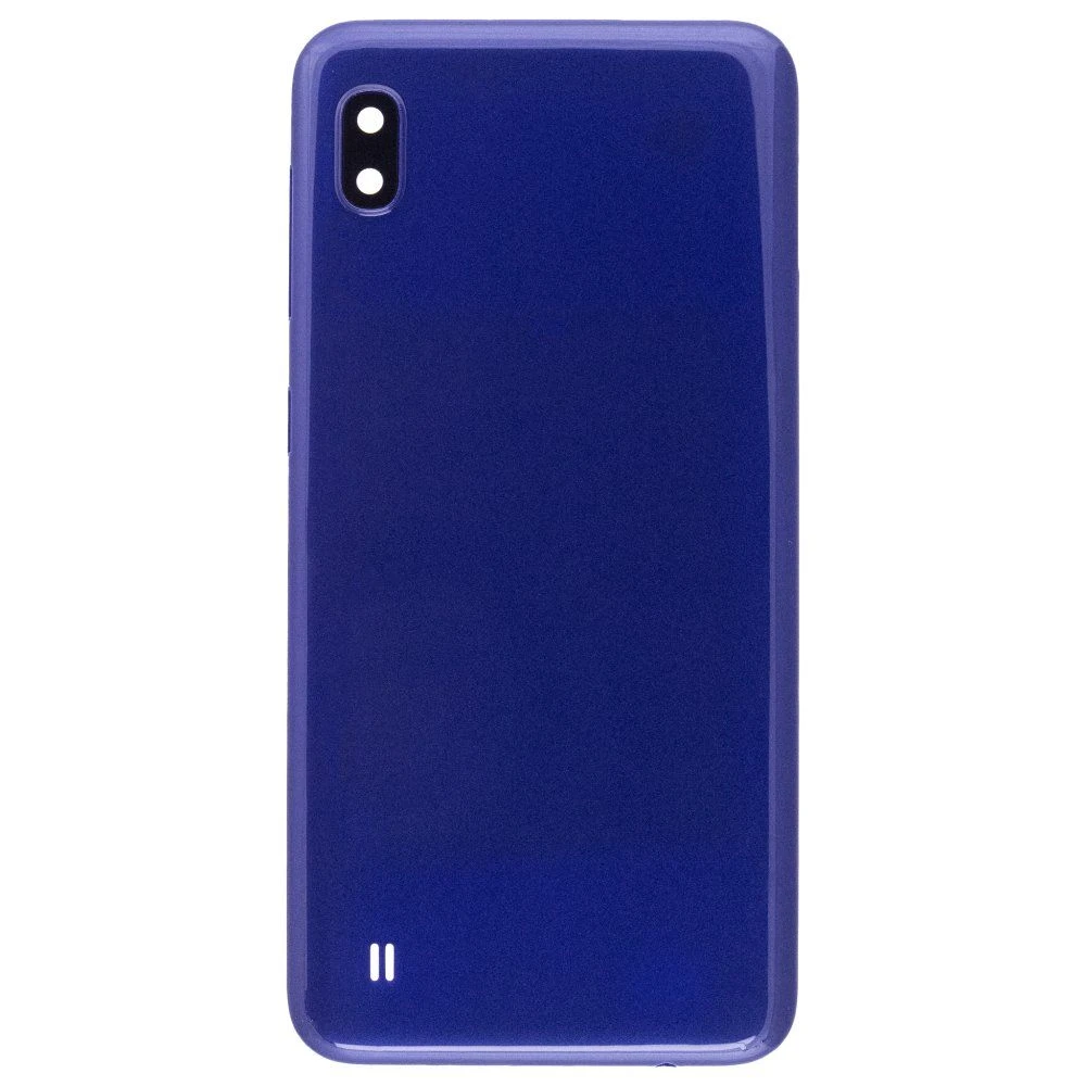 Задняя крышка для Samsung A105 Galaxy A10 (синий) (в сборе со стеклом камеры)