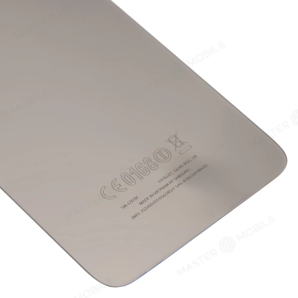 Задняя крышка для Samsung G928 Galaxy S6 Edge+/G928 Galaxy S6 Edge+ Duos (золотистый) фото №4