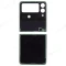 Задняя крышка для Samsung F721 Galaxy Z Flip 4 (черный) (комплект) фото №2