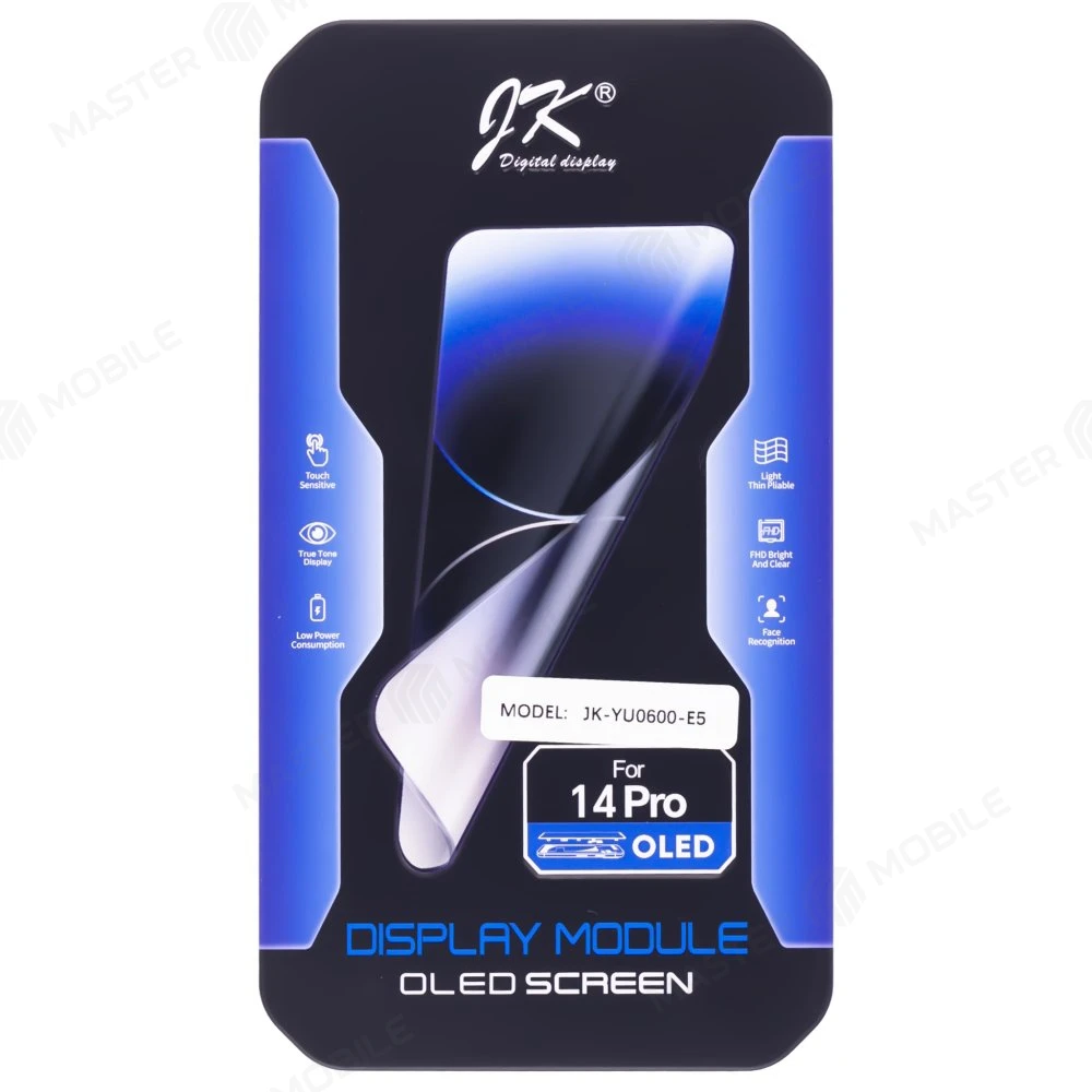 Дисплей для Apple iPhone 14 Pro + тачскрин (черный) (JK) (Hard Oled) (площадка под IC) фото №5