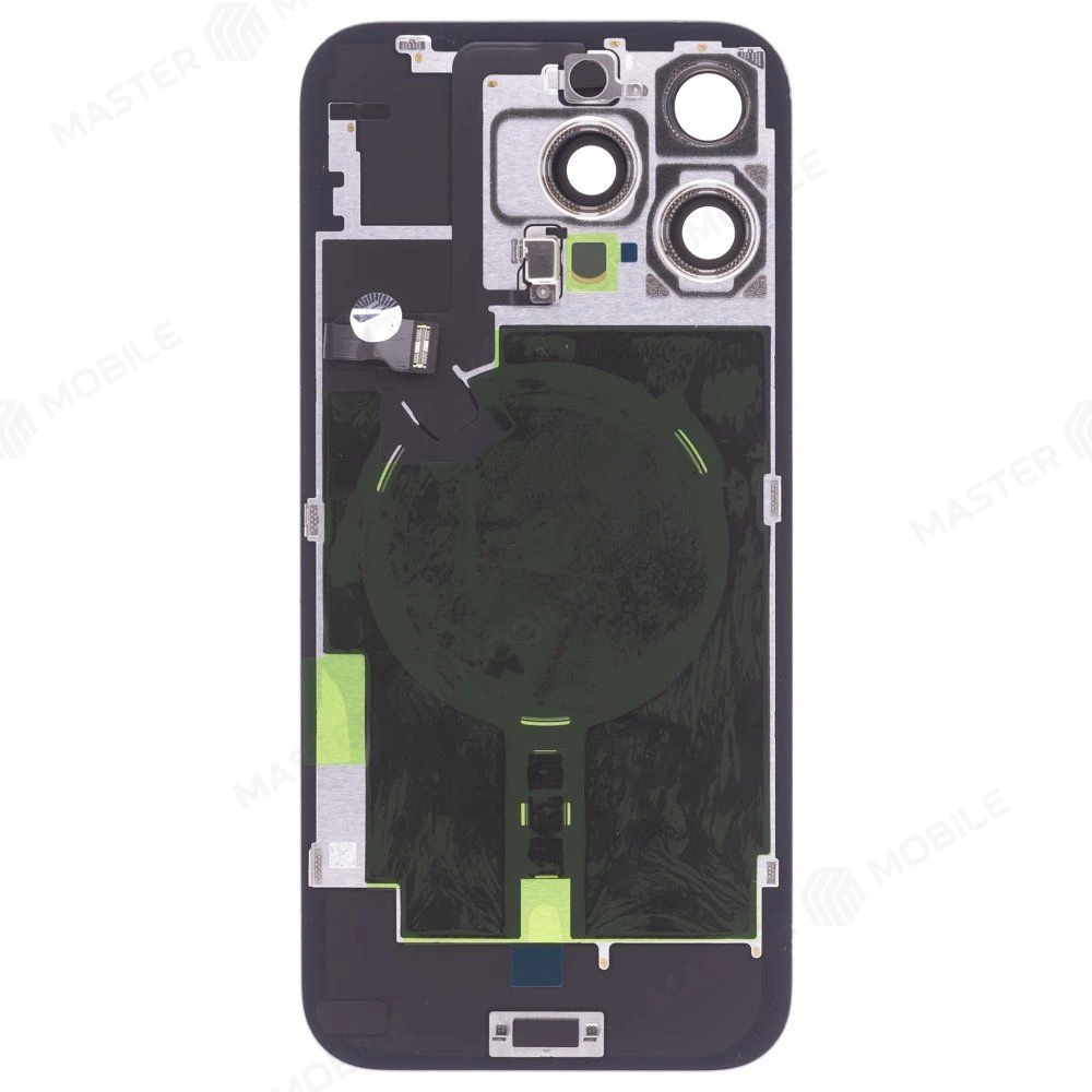 Задняя крышка для Apple iPhone 16 Pro Max (белый) (в сборе) (ORIG100) (SP) фото №2