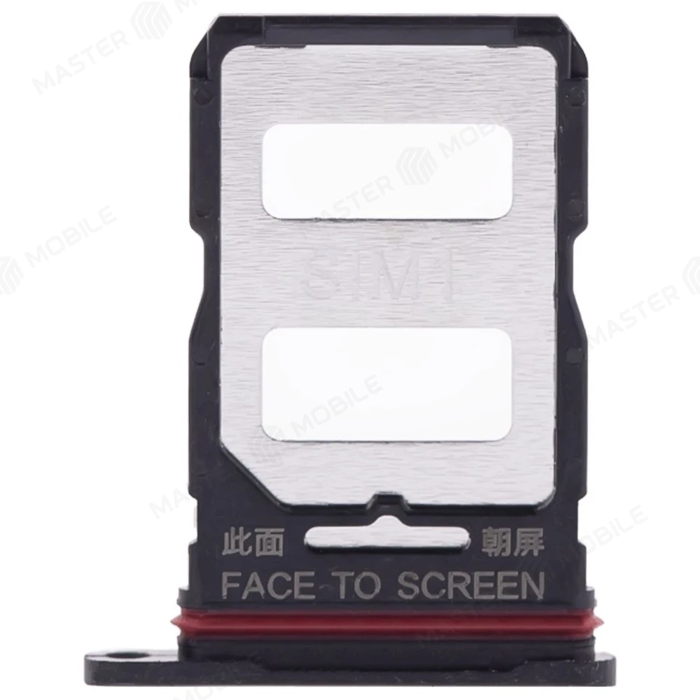 Держатель сим-карты для Xiaomi 12T (22071212AG) / 12T Pro (22081212UG) (черный)