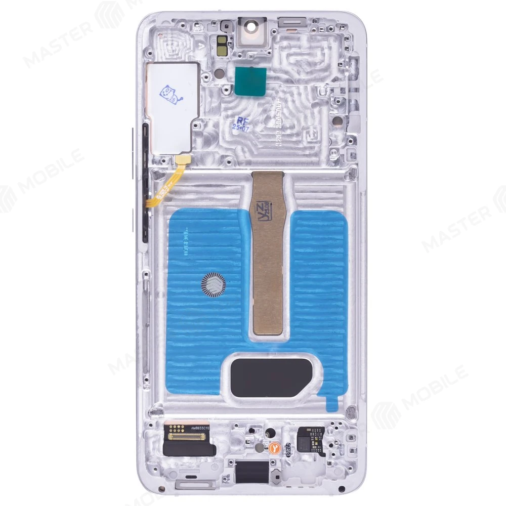 Дисплей для Samsung S906 Galaxy S22+ + тачскрин (серебристый) (в рамке) (OLED) (Full Size) фото №2