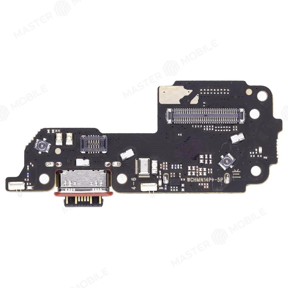 Нижняя плата для Xiaomi Redmi Note 14 Pro+ 5G (24115RA8EG) с комп. + разъем зарядки + микрофон + разъем SIM фото №1