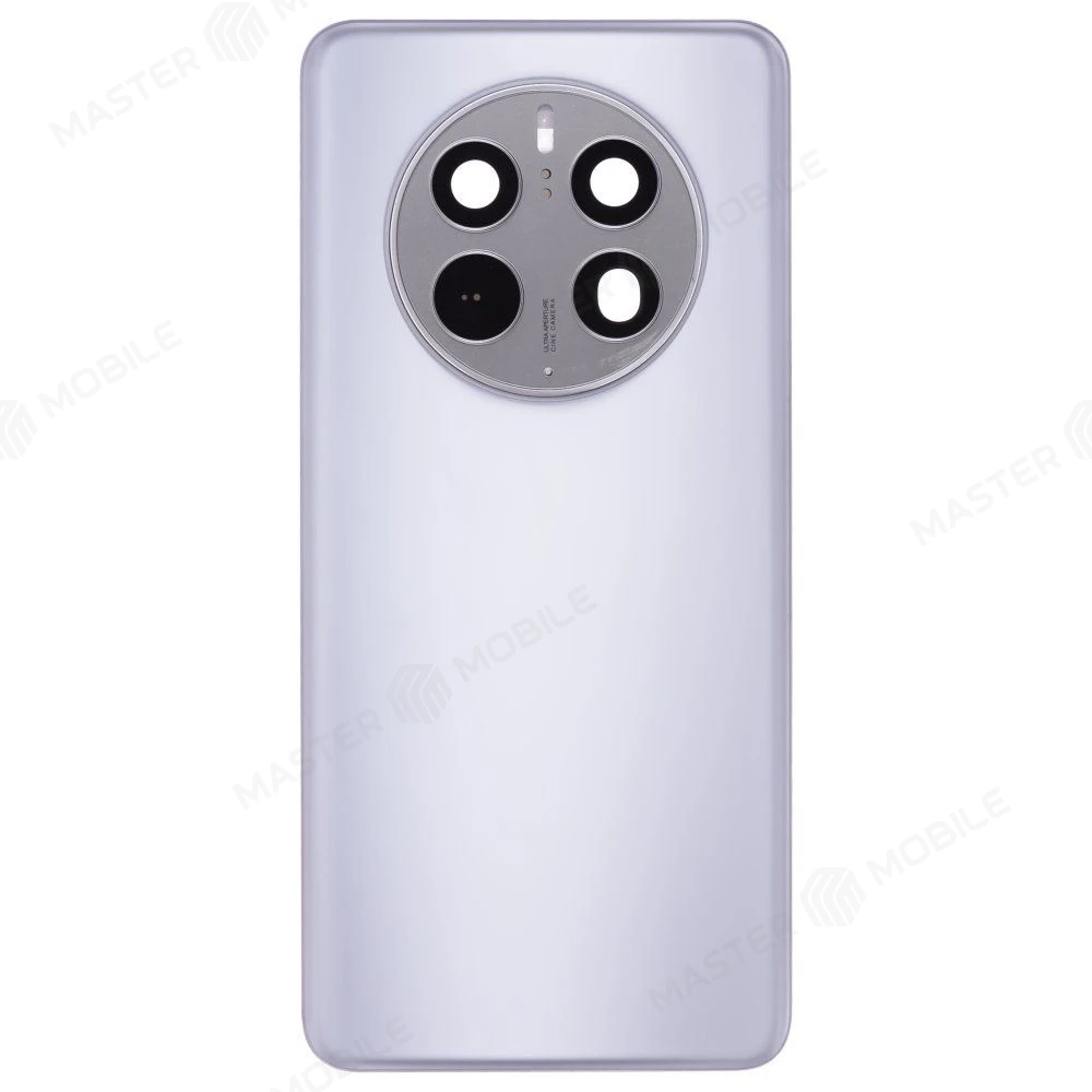 Задняя крышка для Huawei Mate 50 Pro (DCO-LX9) (серебристый) (в сборе со стеклом камеры) (ORIG100)  фото №1