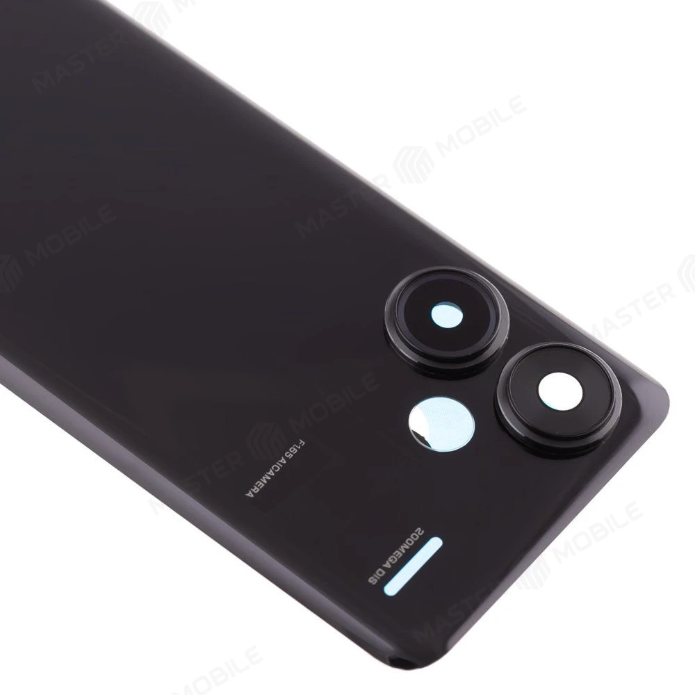 Задняя крышка для Xiaomi Redmi Note 13 Pro+ 5G (23090RA98C) (черный) (в сборе со стеклом камеры) фото №3