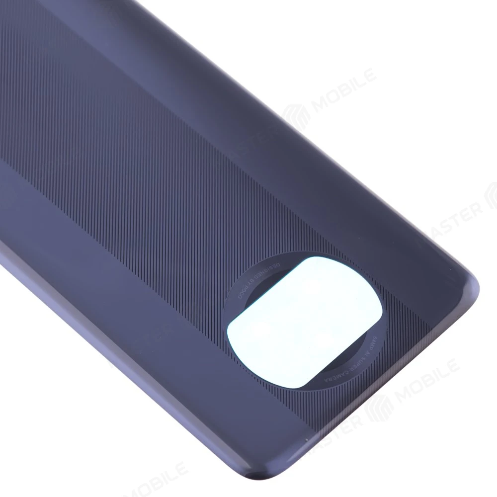 Задняя крышка для Xiaomi Poco X3 / Poco X3 NFC (M2007J20CG) / Poco X3 Pro (M2102J20SG) (черный) (Premium) фото №3