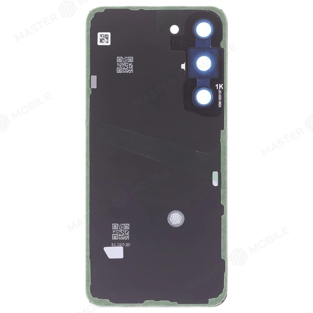 Задняя крышка для Samsung S911 Galaxy S23 (черный) (в сборе со стеклом камеры) (ORIG100)  фото №2