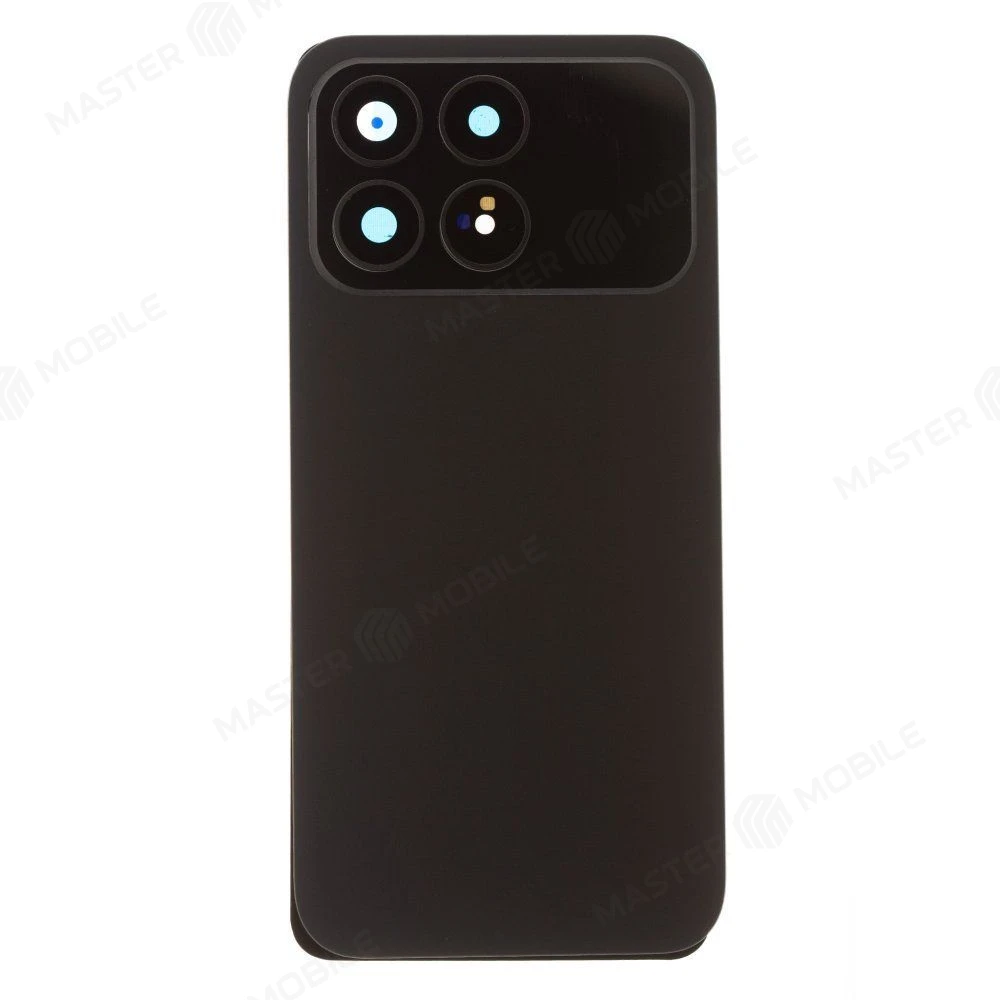 Задняя крышка для Xiaomi Poco F8 Pro (2510DPC44G) (черный) (в сборе со стеклом камеры) фото №1