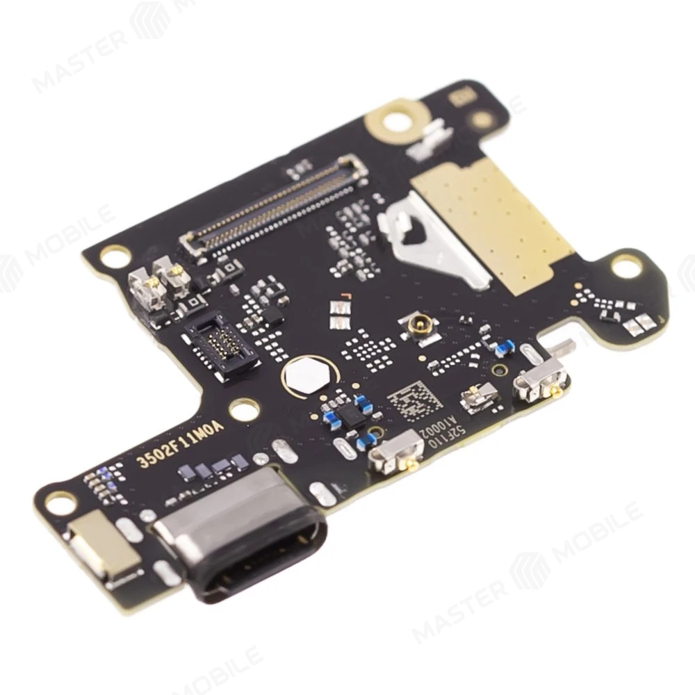 Нижняя плата для Xiaomi Mi 9T (M1903F10G) / Mi 9T Pro (M1903F11G) / Redmi K20 и др. с комп. + разъем зарядки + микрофон + разъем SIM (ORIG100)  фото №3