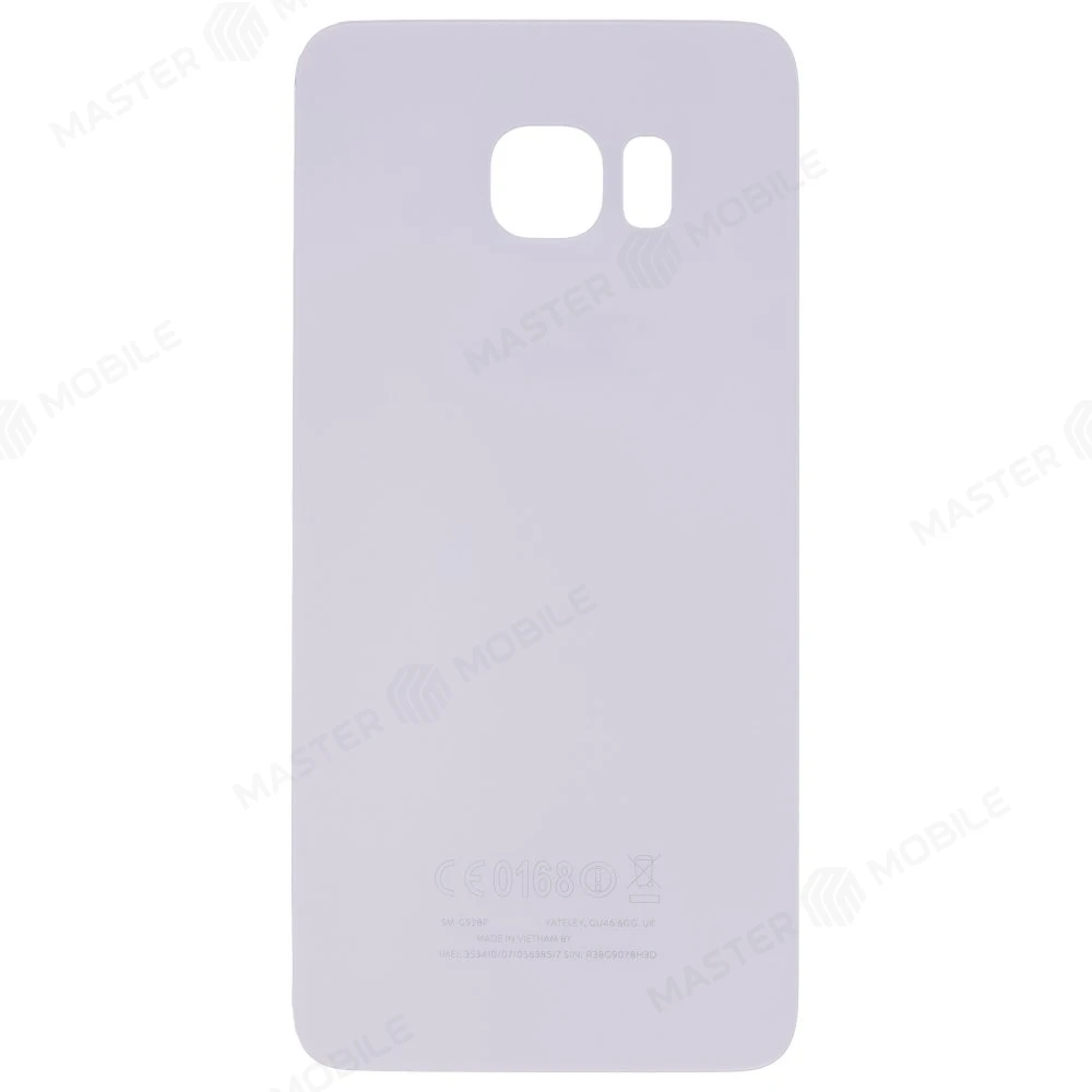Задняя крышка для Samsung G928 Galaxy S6 Edge+/G928 Galaxy S6 Edge+ Duos (белый) фото №1