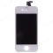 Дисплей для Apple iPhone 4 + тачскрин (белый) (Medium) фото №1