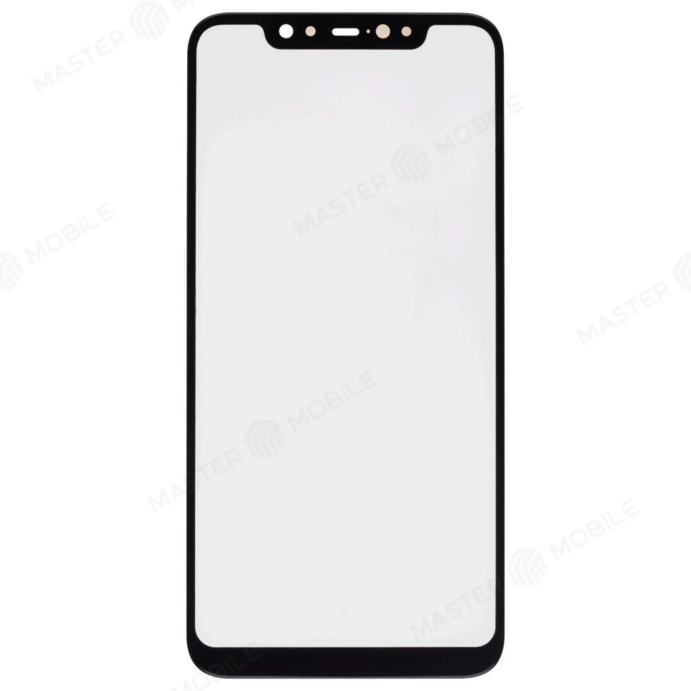 Стекло модуля для Xiaomi Mi 8 Pro (M1807E8A) + OCA (черный)