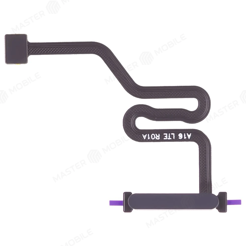 Шлейф для Samsung A165F Galaxy A16 4G с комп. + сканер отпечатка пальца (черный) фото №1