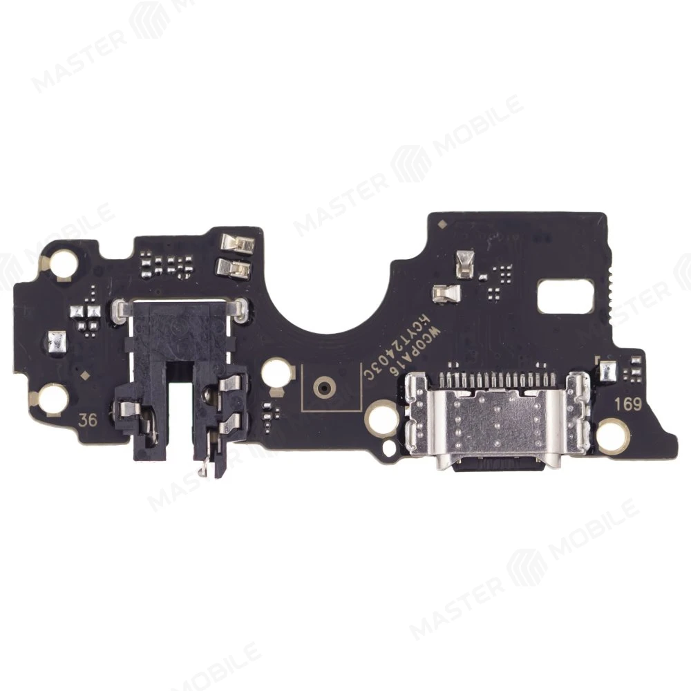 Нижняя плата для OPPO A55 4G (CPH2325) с комп. + разъем зарядки + микрофон  фото №2