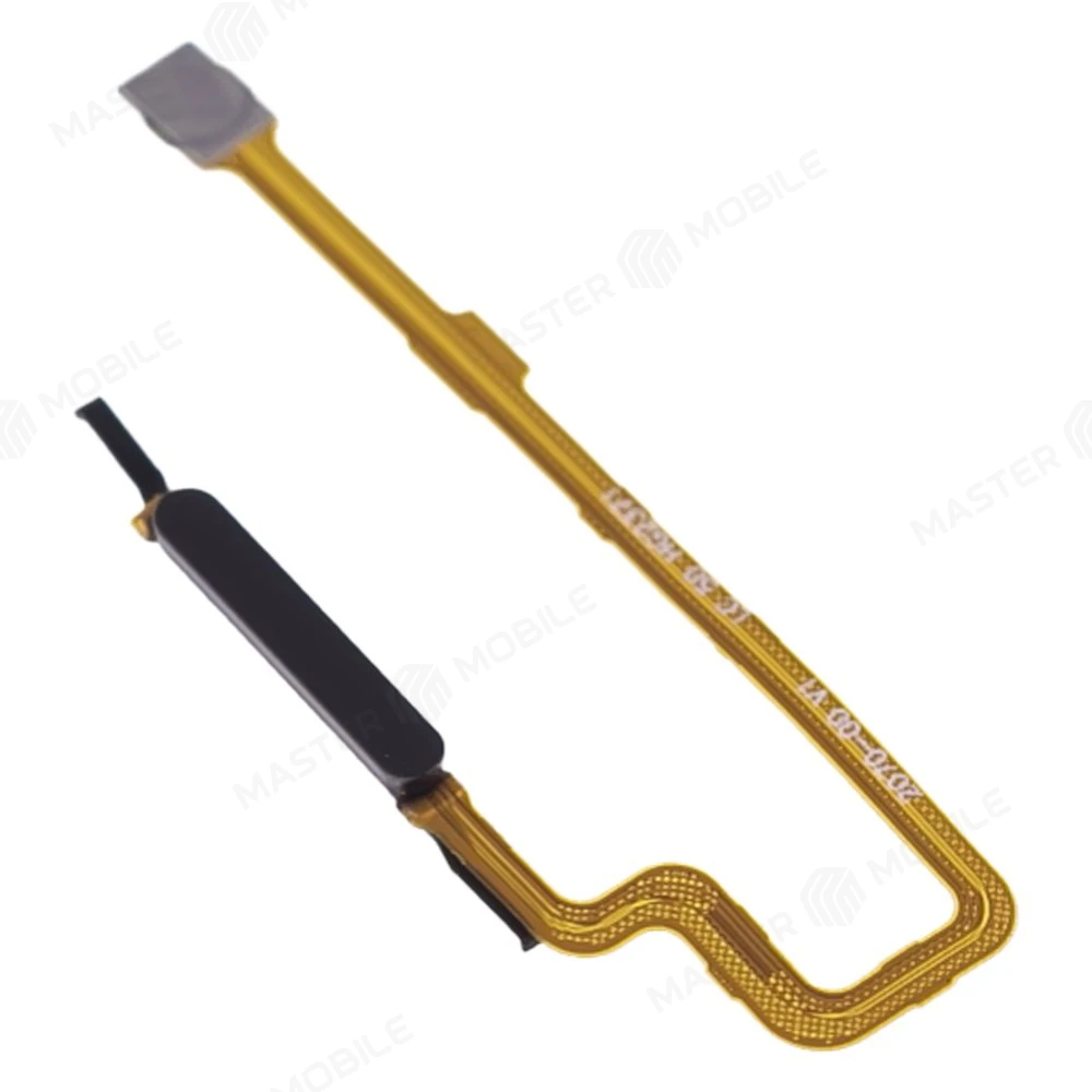 Шлейф для Xiaomi Poco M4 5G (22041219PG) с комп. + сканер отпечатка пальца (черный)  фото №3