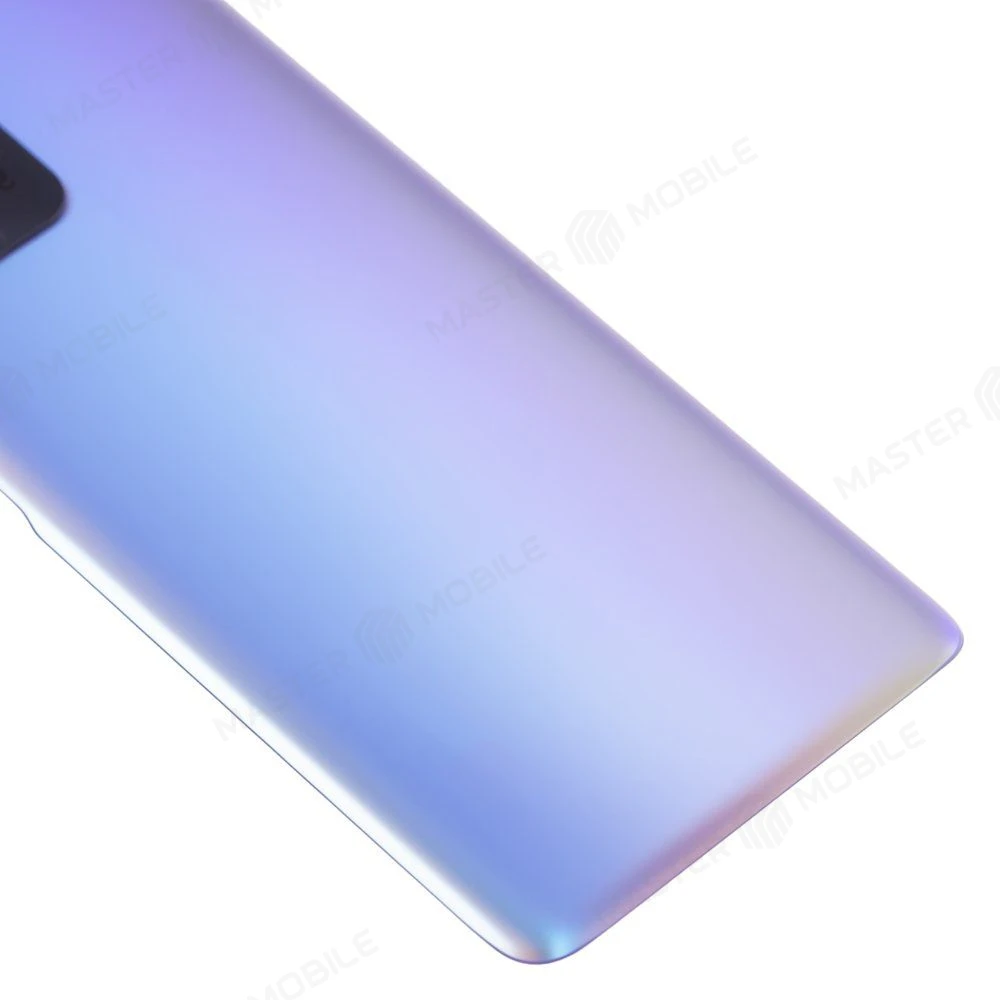 Задняя крышка для Xiaomi 11T (21081111RG) (голубой) (в сборе со стеклом камеры) (ORIG100) фото №4