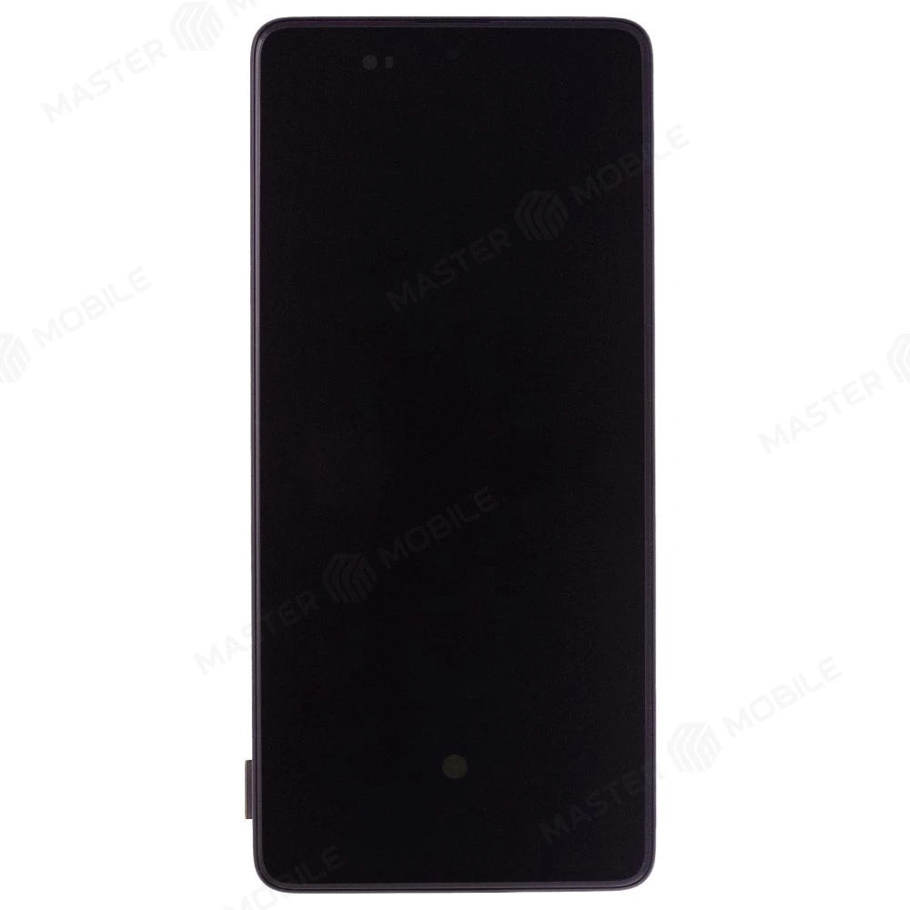 Дисплей для Samsung A715 Galaxy A71 + тачскрин (черный) (в рамке) (ORIG100) (SP) фото №1