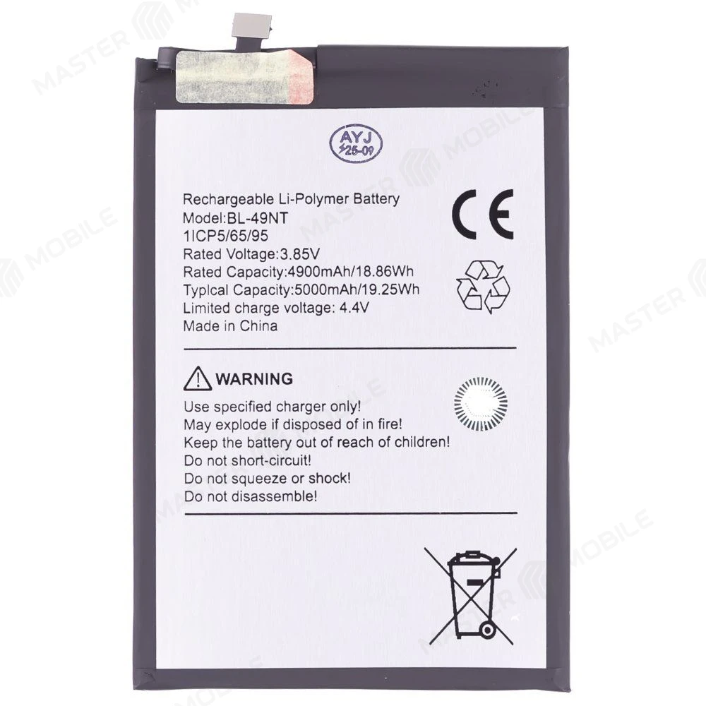Аккумулятор для Tecno Pop 7 (BF6) / Spark GO 2023 (BF7) / Spark GO 2024 (BG6) (BL-49NT) (Premium) фото №1