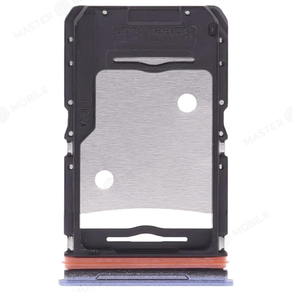 Держатель сим-карты для Infinix Note 12 2023 (X676C) / Note 12 Pro (X676B) (голубой) фото №2