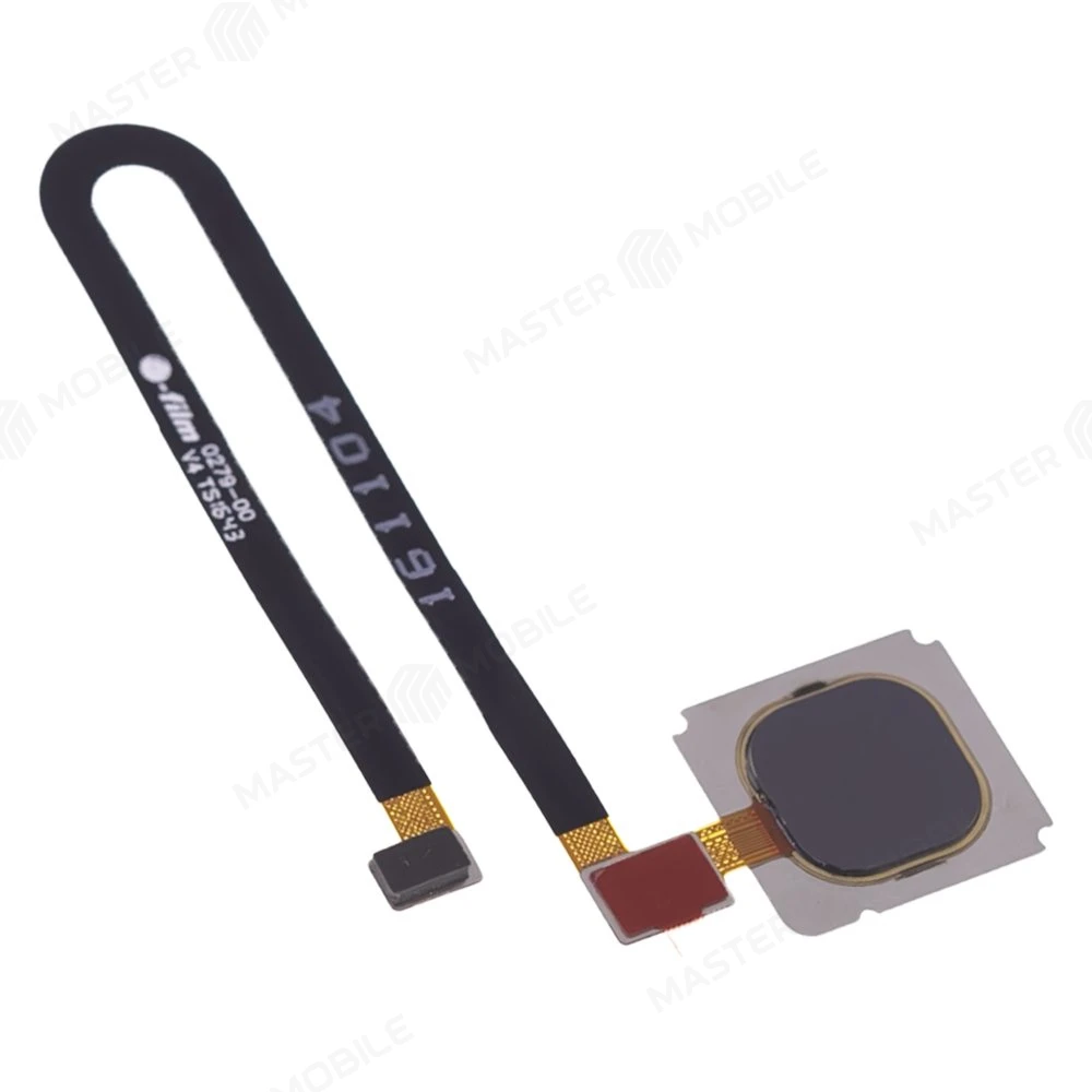 Шлейф для Xiaomi Mi 5s Plus (2016070) с комп. + сканер отпечатка пальца (черный)  фото №3