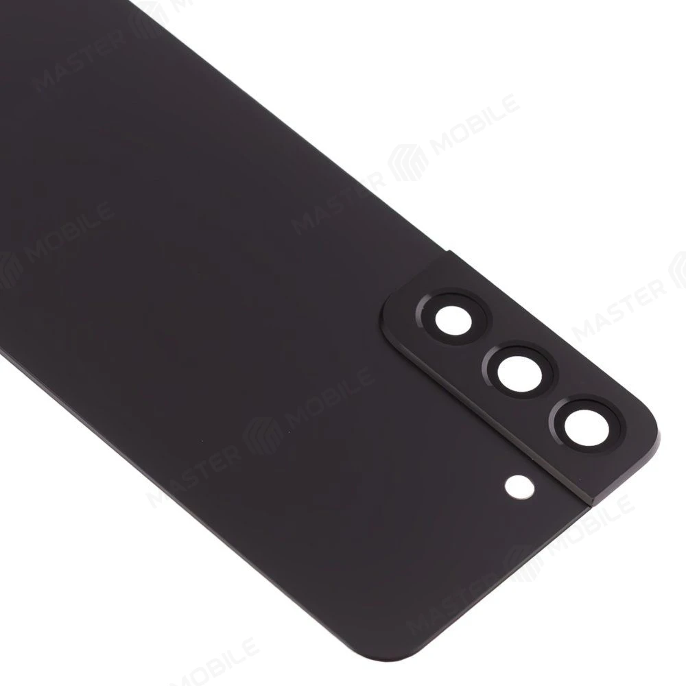 Задняя крышка для Samsung S901 Galaxy S22 (черный) (в сборе со стеклом камеры) (ORIG100) фото №3