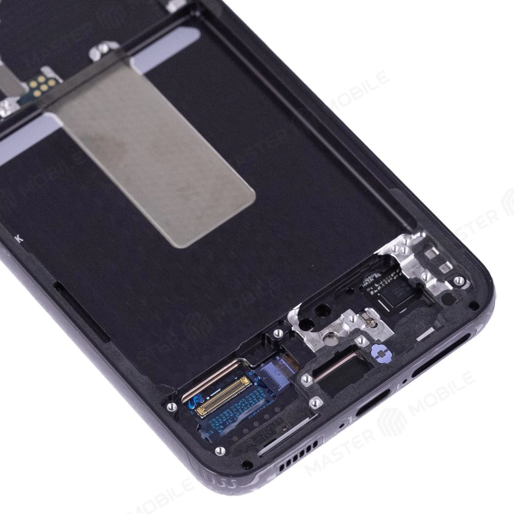 Дисплей для Samsung S911 Galaxy S23 + тачскрин (черный) (в рамке) (ORIG100) (возможен дефект ЛКП) фото №4