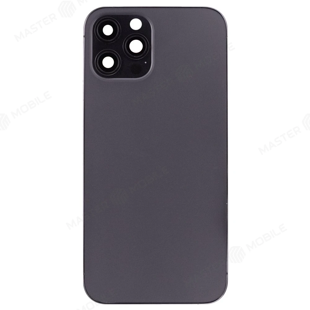 Корпус для Apple iPhone 12 Pro Max (серый) (в сборе) (с разбора) (ORIG100) (возможен дефект ЛКП)