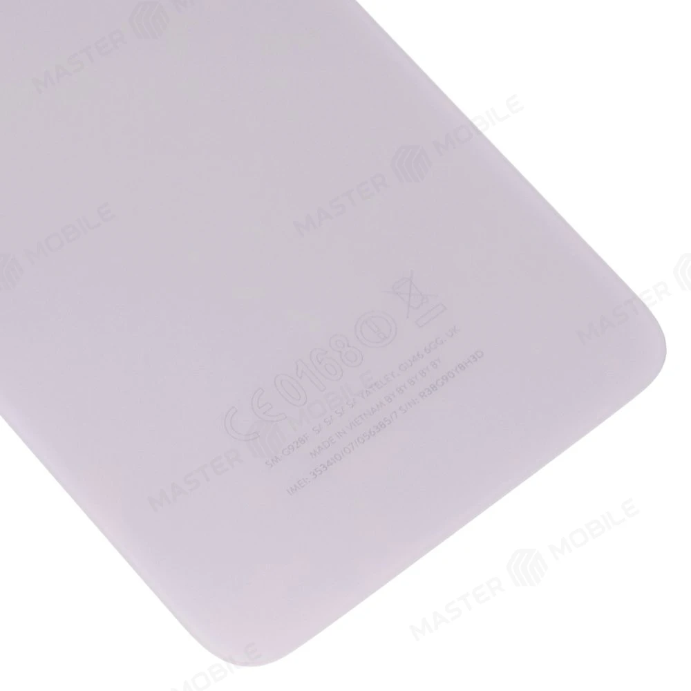 Задняя крышка для Samsung G928 Galaxy S6 Edge+/G928 Galaxy S6 Edge+ Duos (белый) фото №4