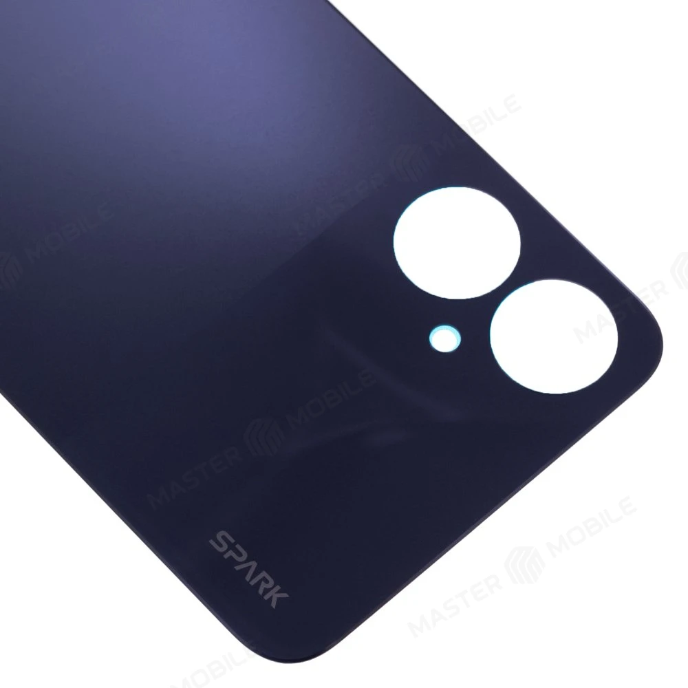 Задняя крышка для Tecno Spark 9 Pro (KH7N) (черный) фото №3