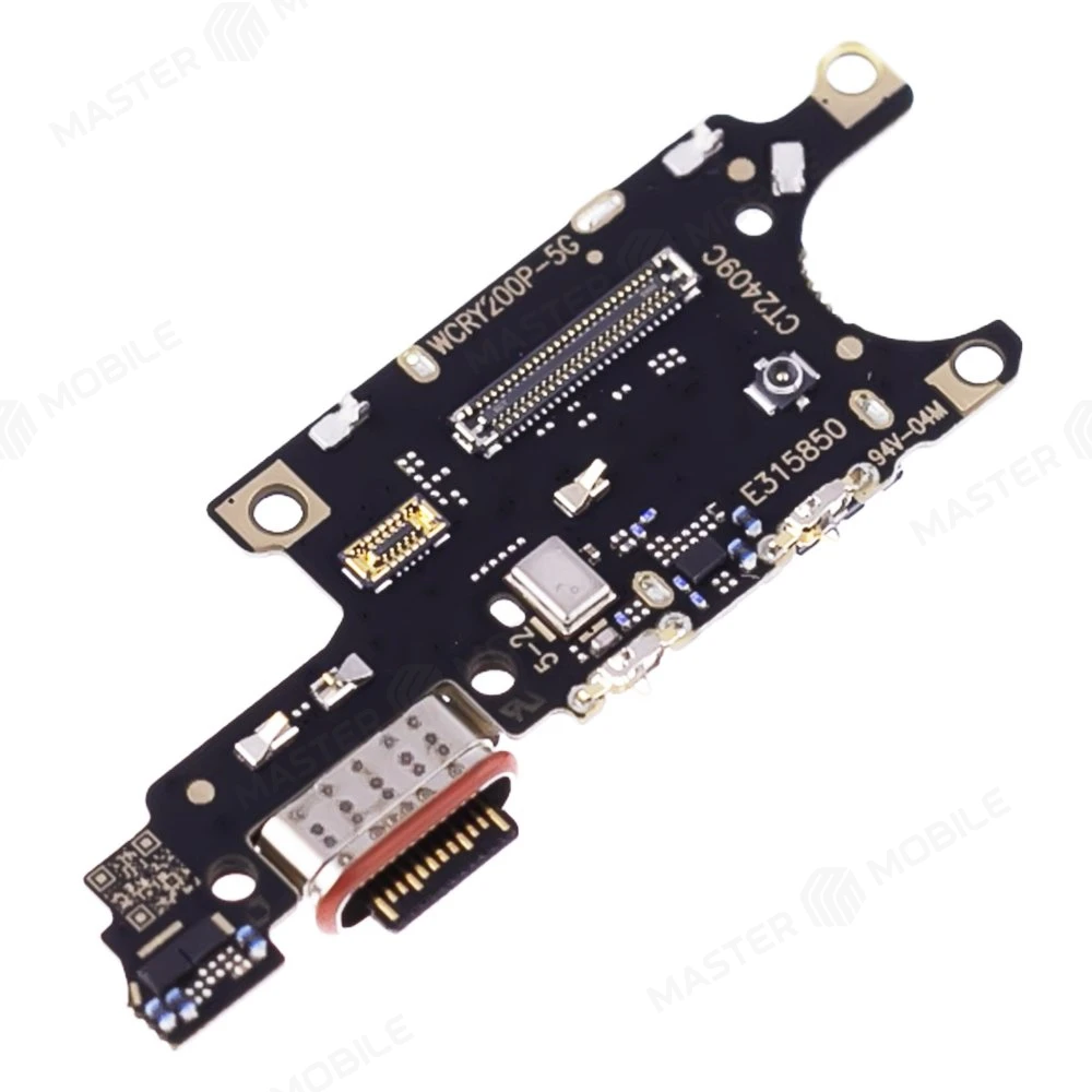 Нижняя плата для Huawei Honor 200 Pro (ELP-NX9) с комп. + разъем зарядки + микрофон + разъем SIM фото №3