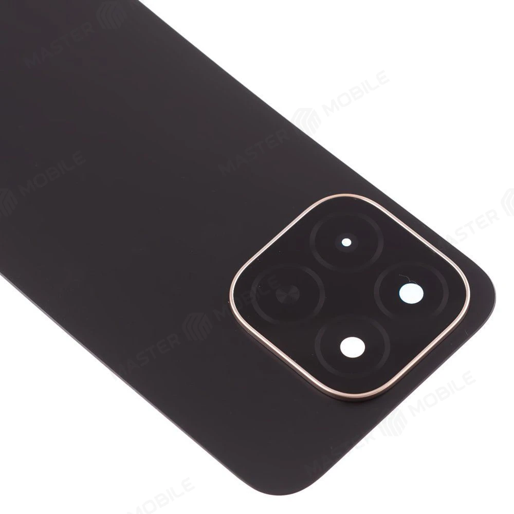 Задняя крышка для Huawei Honor X6c (NIC-LX1) (черный) (в сборе со стеклом камеры) фото №3