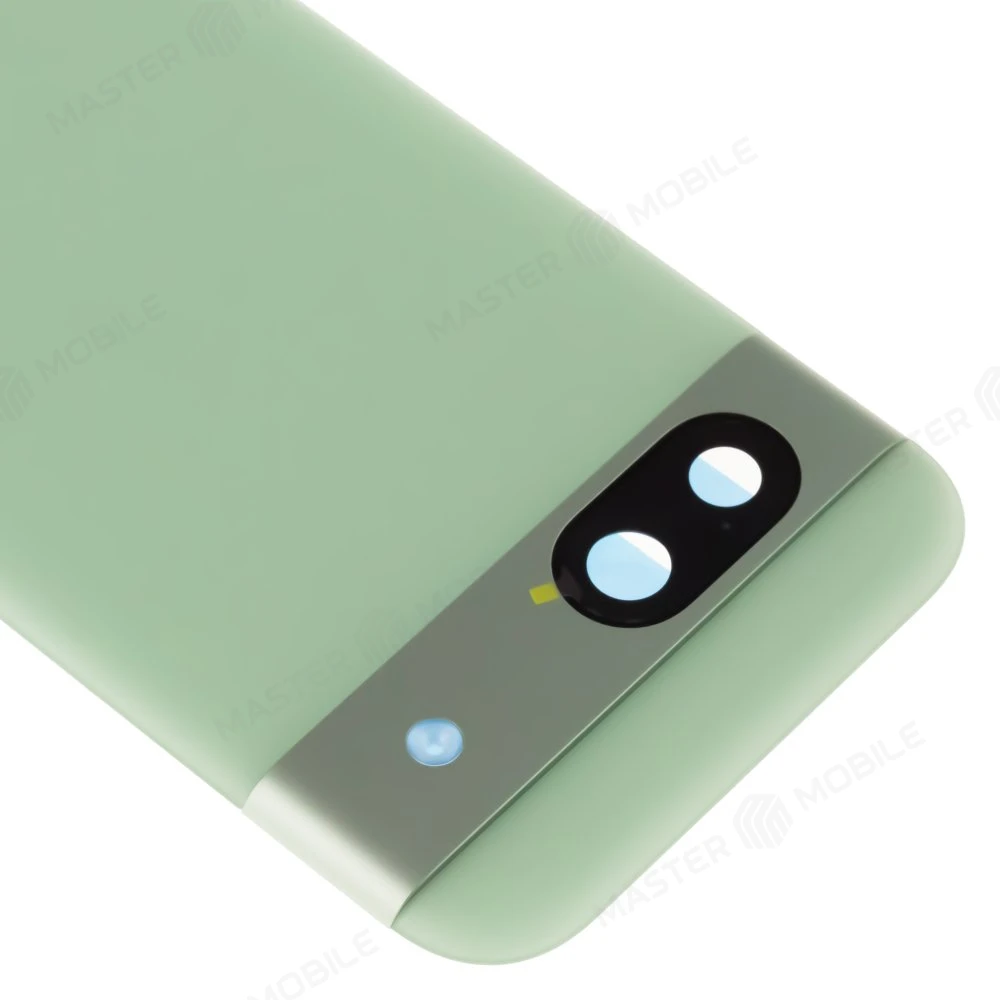 Задняя крышка для Google Pixel 8A (GKV4X/G6GPR/G8HHN/G576D) (зеленый) (в сборе со стеклом камеры) фото №3