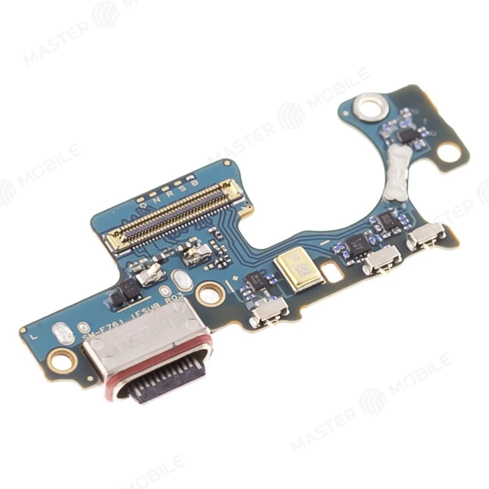 Нижняя плата для Samsung F761 Galaxy Z Flip 7 FE с комп. + разъем зарядки + микрофон (ORIG100) фото №3