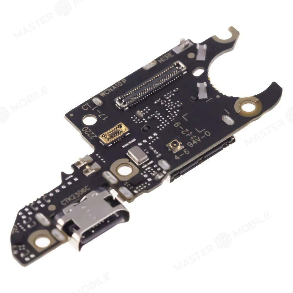 Нижняя плата для Huawei Nova 10 Pro (GLA-LX1) / Nova 11 Pro (GOA-LX9) с комп. + разъем зарядки + микрофон  фото №3