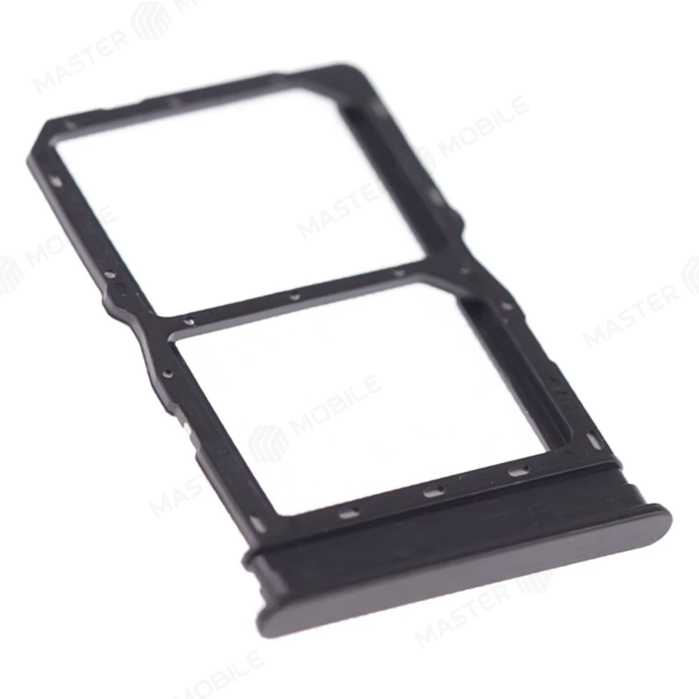 Держатель сим-карты для Huawei Honor X7b (CLK-LX1) / Honor 90 Smart (CLK-NX1) (черный) фото №3