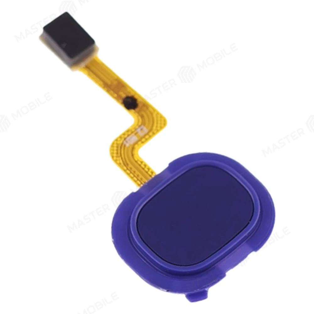 Шлейф для Samsung A217 Galaxy A21s с комп. + сканер отпечатка пальца (синий) фото №3