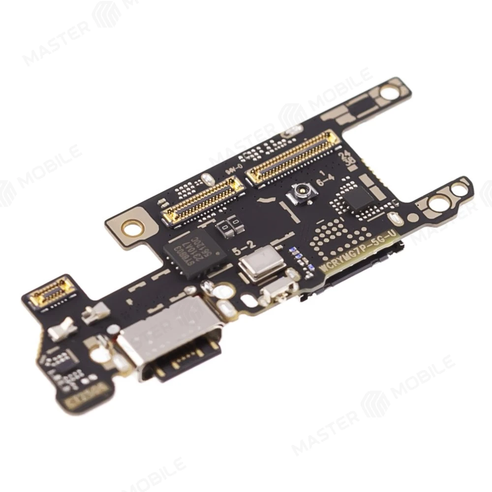 Нижняя плата для Huawei Honor Magic 7 Pro (PTP-N49) с комп. + разъем зарядки + микрофон + разъем SIM фото №3