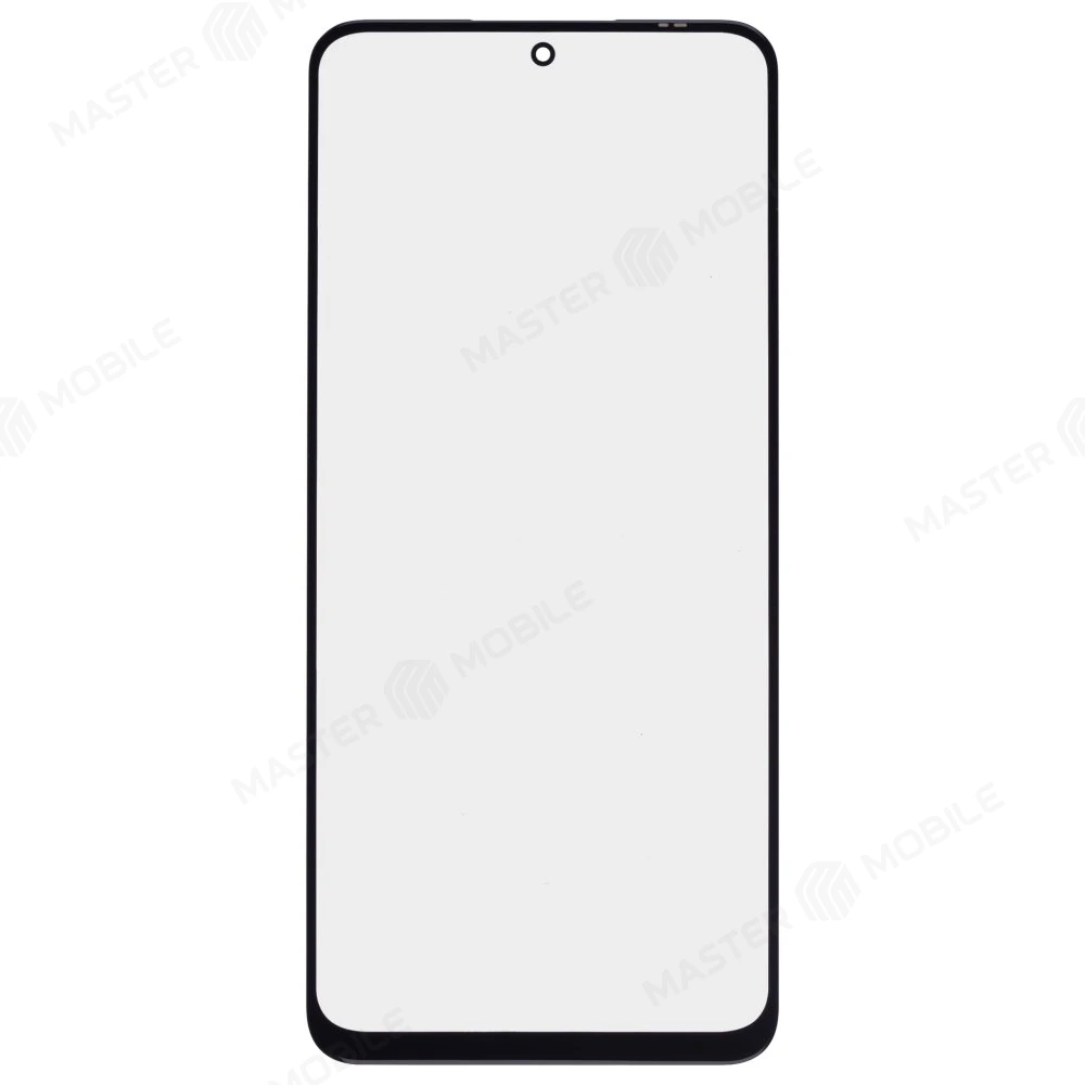 Стекло модуля для Xiaomi Redmi Note 12 4G (23021RAA2Y) / Redmi Note 12 5G (22111317G) / Poco X5 5G (22111317PG) + OCA (черный) (Premium)
