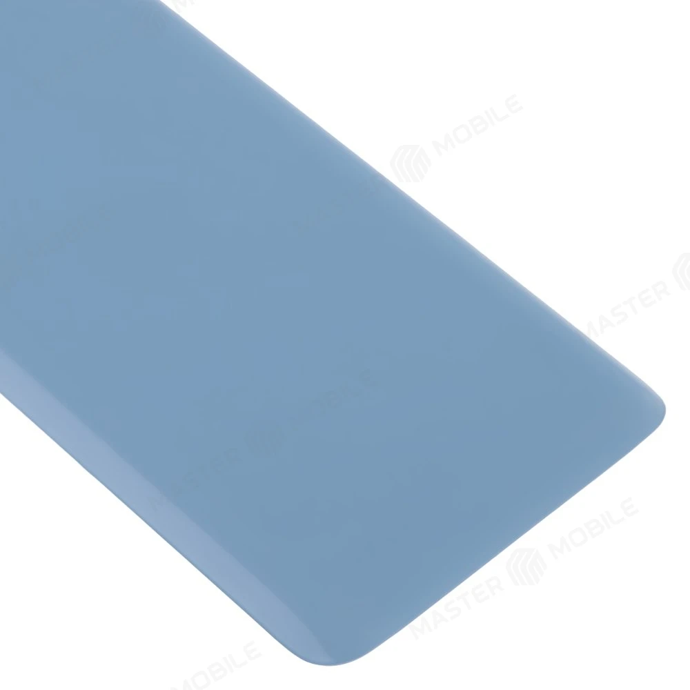 Задняя крышка для OnePlus Nord 2 5G (DN2103) (голубой) (в сборе со стеклом камеры) фото №4